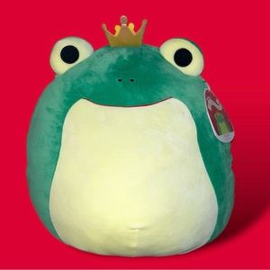 Baratelli The Frog Prince Squishmallow 16” Valentines Day BNWT